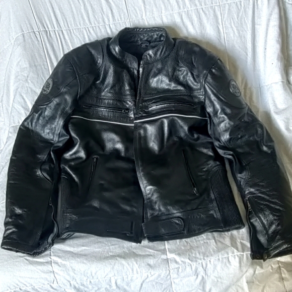 Heritage Leather Motorcycle Jacket - Picture 2 of 10